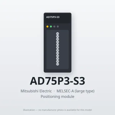 AD75P3-S3 Mitsubishi MELSEC-A Positioning module