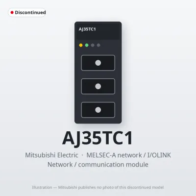 AJ35TC1 Mitsubishi MELSEC Network / communication module