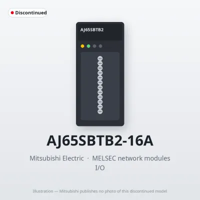 AJ65SBTB2-16A Mitsubishi MELSEC network modules Remote I/O