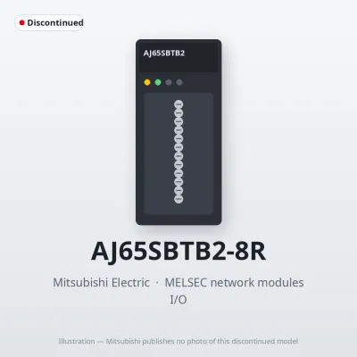 AJ65SBTB2-8R Mitsubishi MELSEC network modules Remote I/O