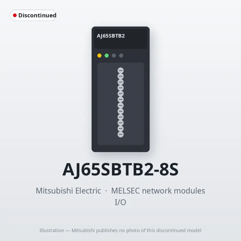 AJ65SBTB2-8S Mitsubishi MELSEC network modules Remote I/O