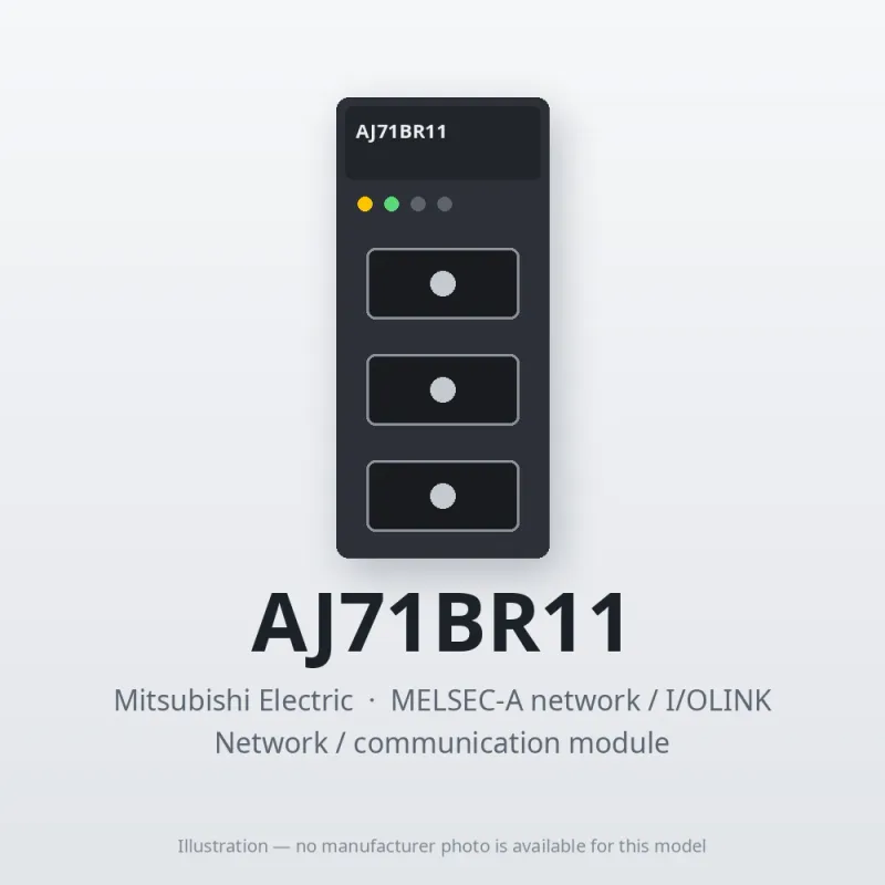 Mitsubishi Electric AJ71BR11 – Mitsubishi MELSEC Network / communication module