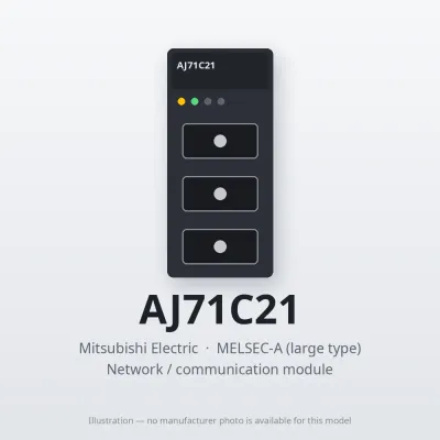 AJ71C21 Mitsubishi MELSEC-A Network / communication module