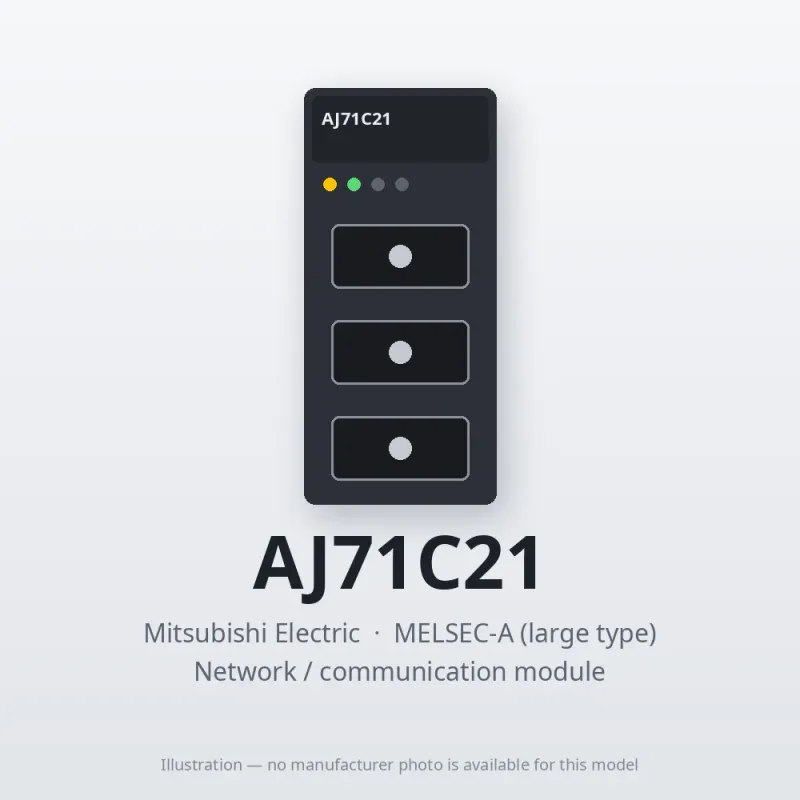 AJ71C21 Mitsubishi MELSEC-A Network / communication module