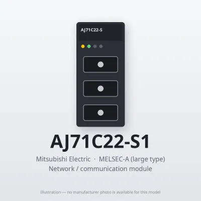 AJ71C22-S1 Mitsubishi MELSEC-A Network / communication module