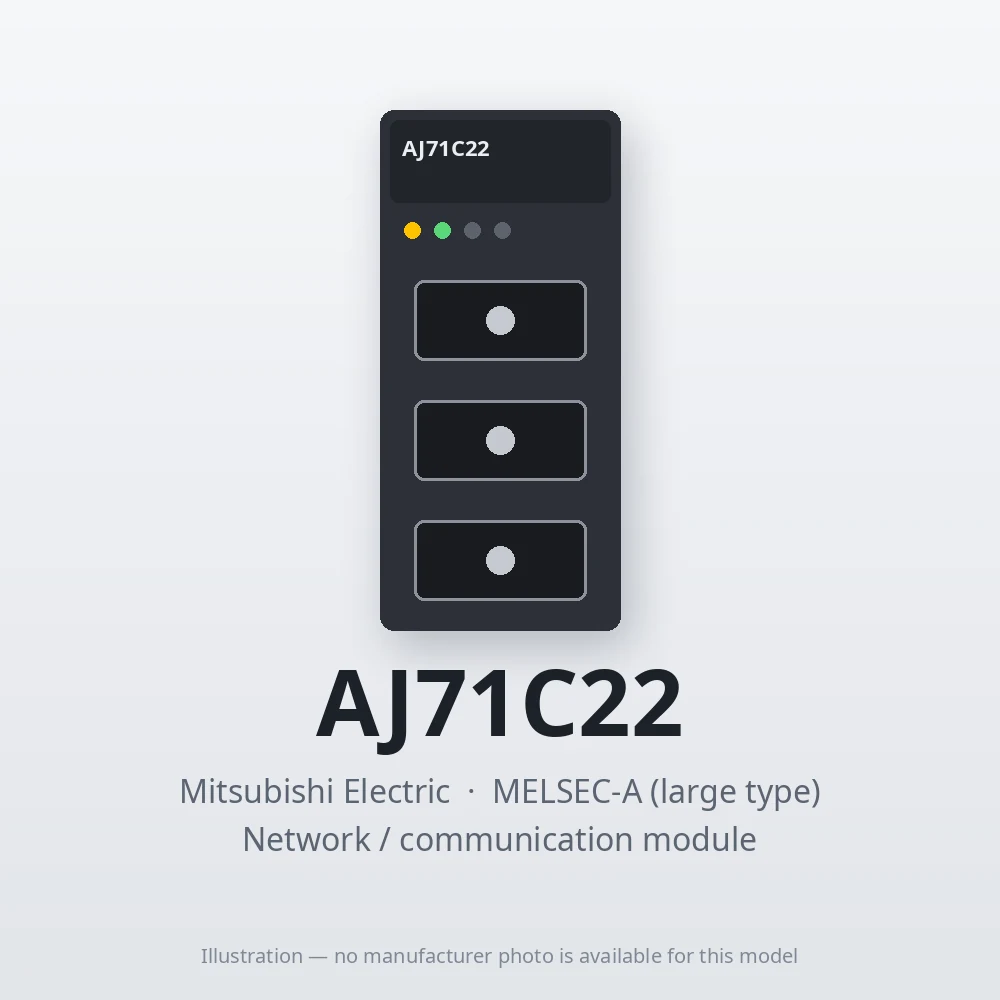 AJ71C22 Mitsubishi MELSEC-A Network / communication module