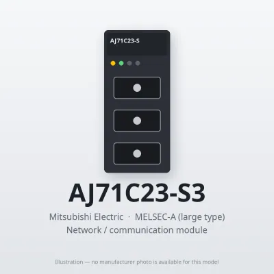AJ71C23-S3 Mitsubishi MELSEC-A Network / communication module