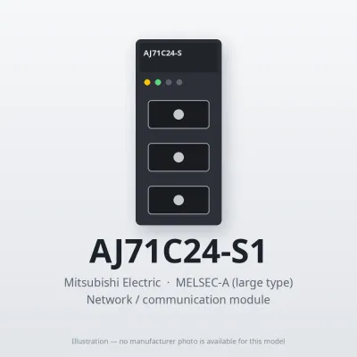 AJ71C24-S1 Mitsubishi MELSEC-A Network / communication module
