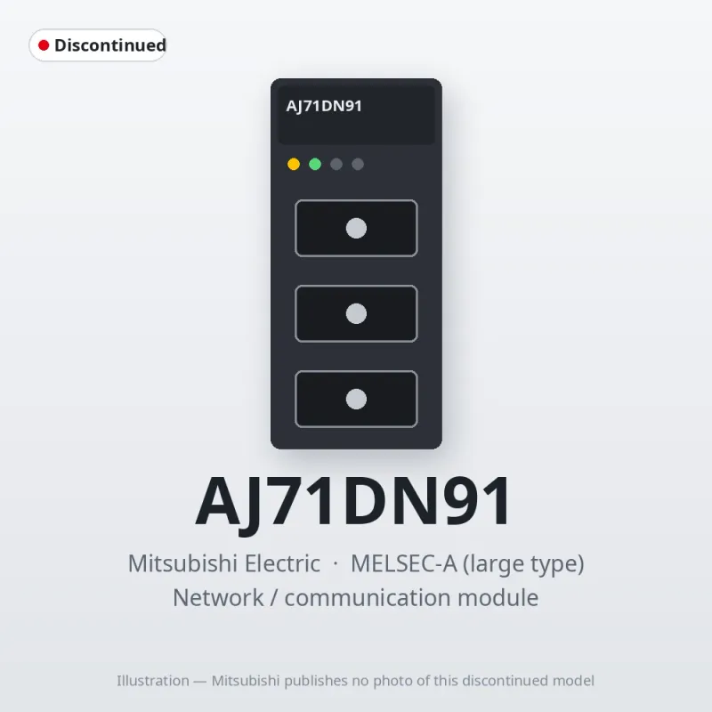 AJ71DN91 Mitsubishi MELSEC-A Network / communication module