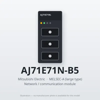 AJ71E71N-B5 Mitsubishi MELSEC-A Network / communication module