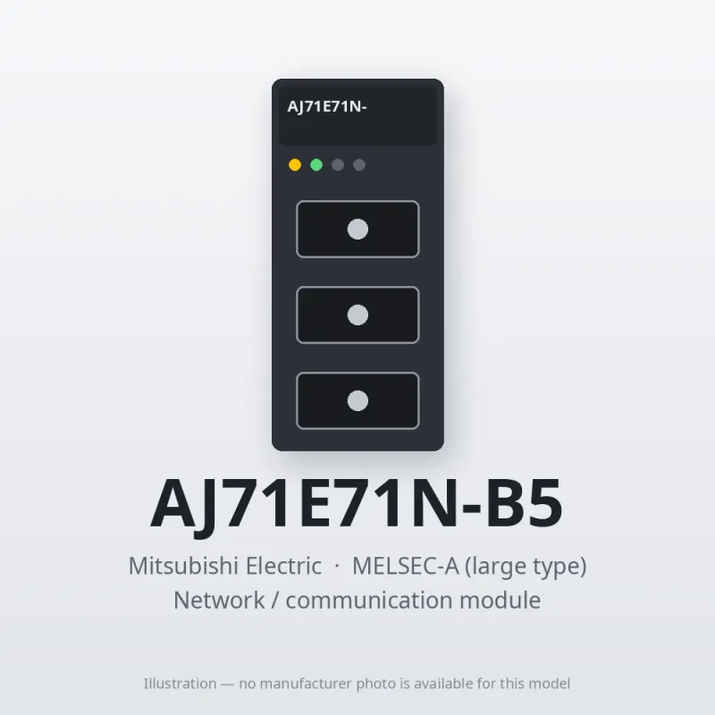 Mitsubishi Electric AJ71E71N-B5 – Mitsubishi MELSEC-A Network / communication module