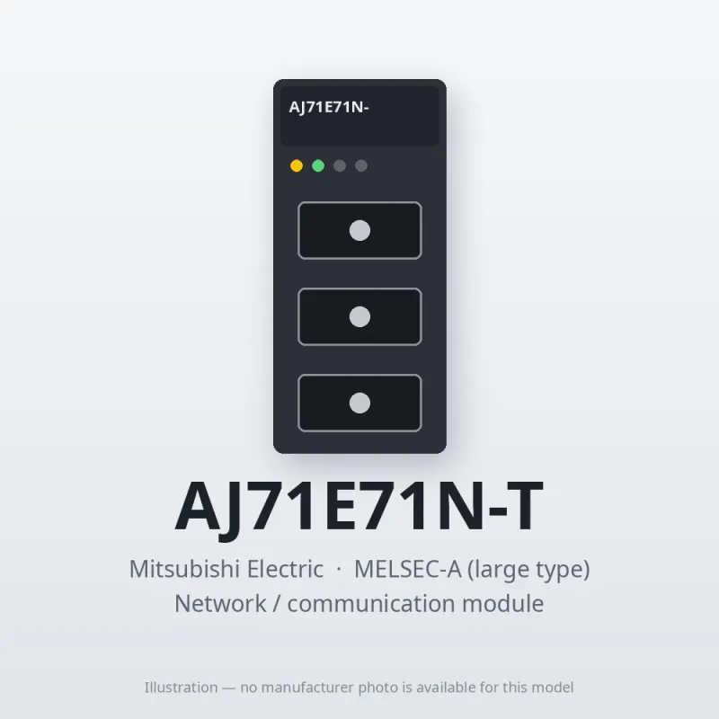 Mitsubishi Electric AJ71E71N-T – Mitsubishi MELSEC-A Network / communication module