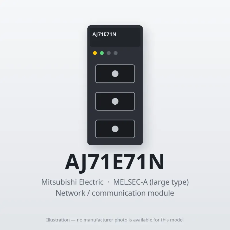 AJ71E71N Mitsubishi MELSEC-A Network / communication module