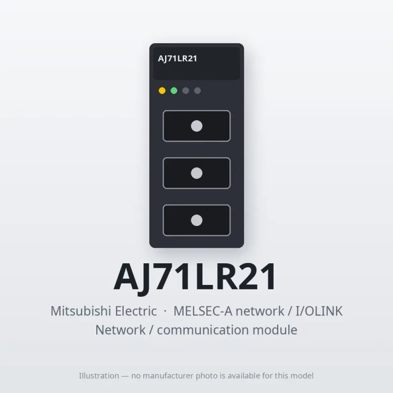 Mitsubishi Electric AJ71LR21 – Mitsubishi MELSEC Network / communication module