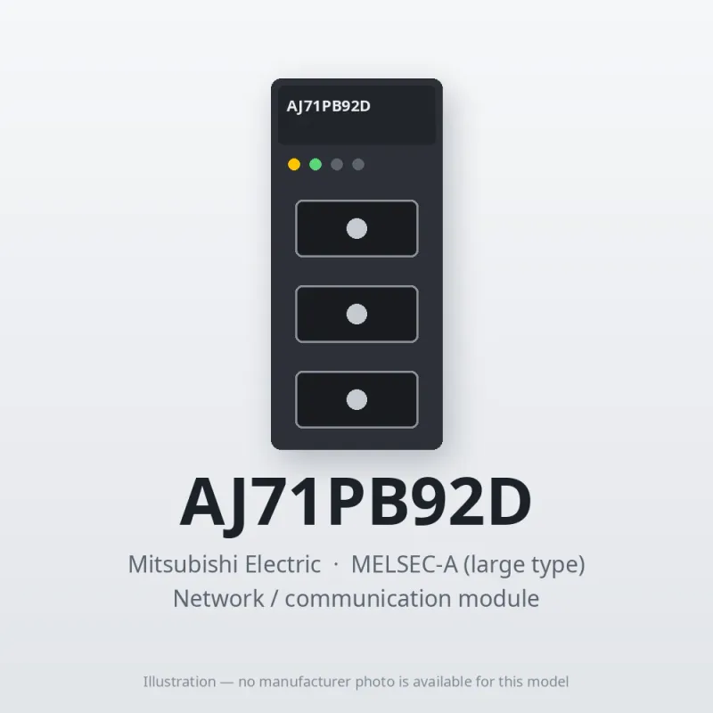 AJ71PB92D Mitsubishi MELSEC-A Network / communication module