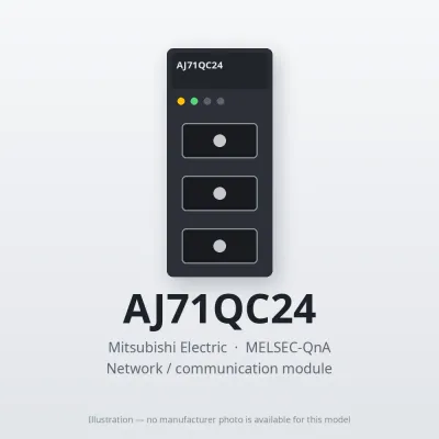 AJ71QC24 Mitsubishi MELSEC-QnA Network / communication module