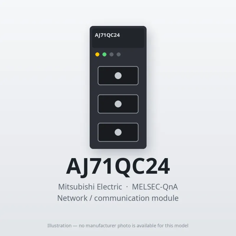 AJ71QC24 Mitsubishi MELSEC-QnA Network / communication module