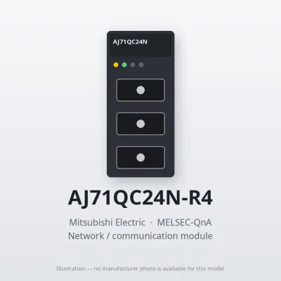AJ71QC24N-R4 Mitsubishi MELSEC-QnA Network / communication module