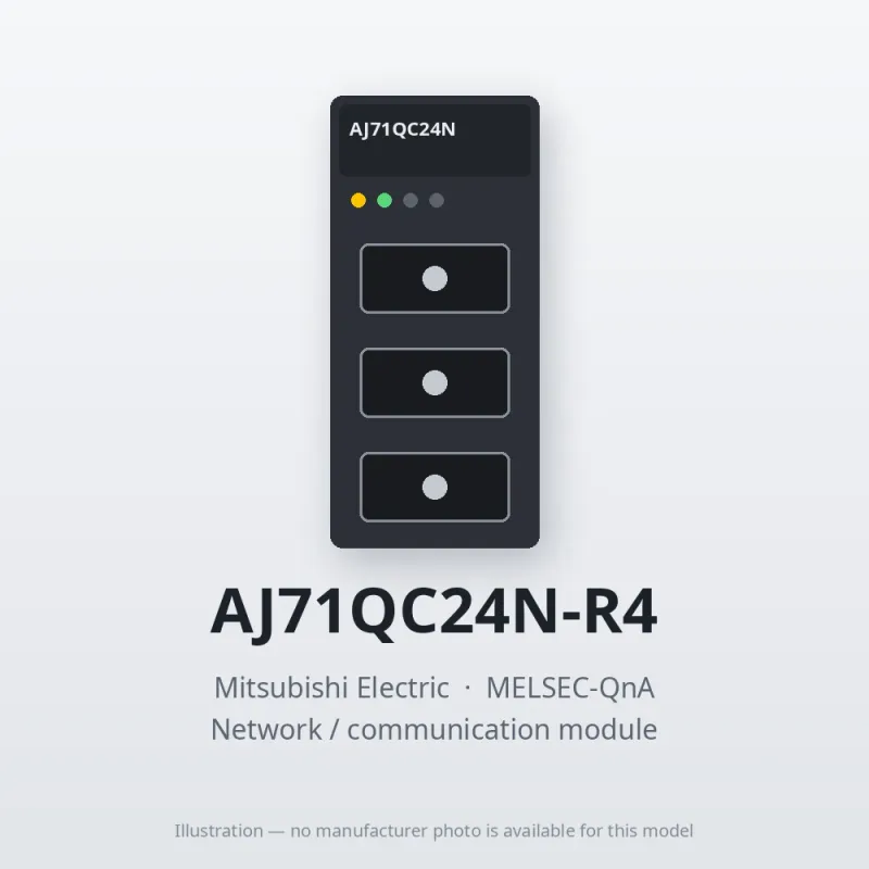 AJ71QC24N-R4 Mitsubishi MELSEC-QnA Network / communication module