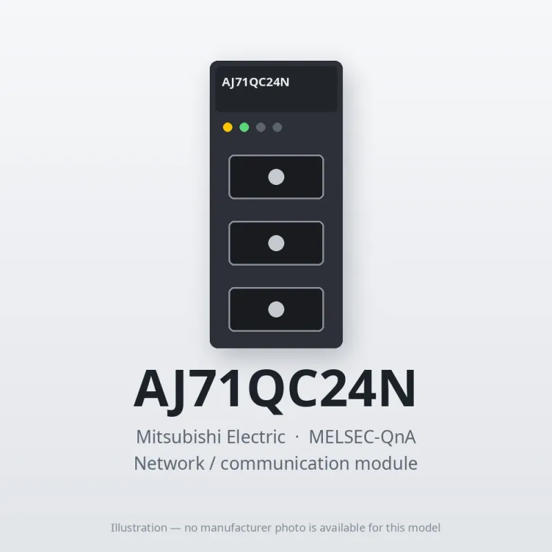 AJ71QC24N Mitsubishi MELSEC-QnA Network / communication module