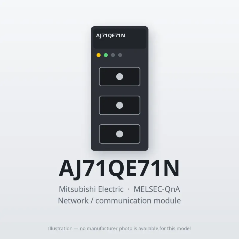 AJ71QE71N Mitsubishi MELSEC-QnA Network / communication module