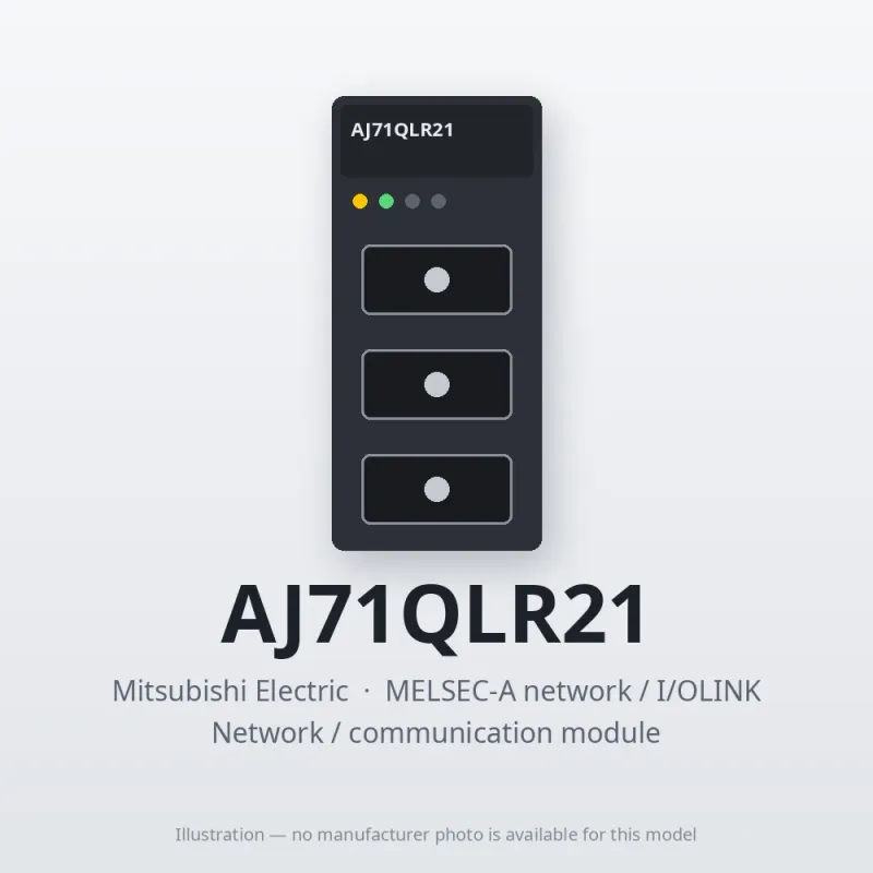 Mitsubishi Electric AJ71QLR21 – Mitsubishi MELSEC Network / communication module