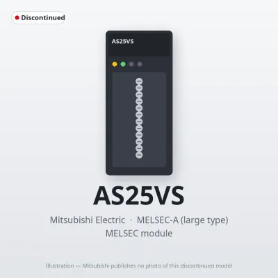 AS25VS Mitsubishi MELSEC-A Module