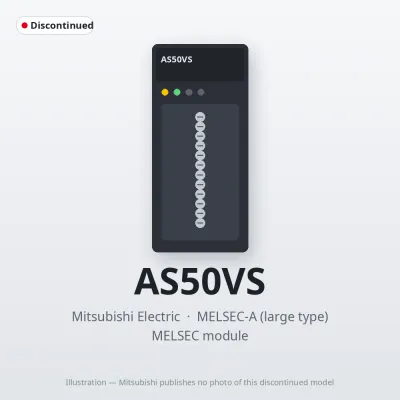 AS50VS Mitsubishi MELSEC-A Module