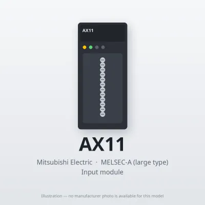AX11 Mitsubishi MELSEC-A Input module