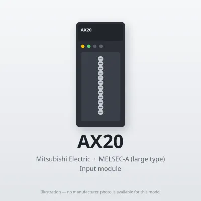 AX20 Mitsubishi MELSEC-A Input module
