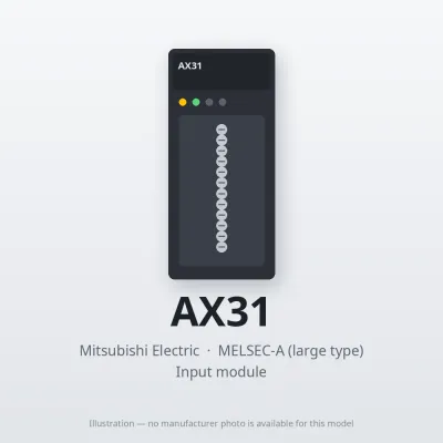 AX31 Mitsubishi MELSEC-A Input module