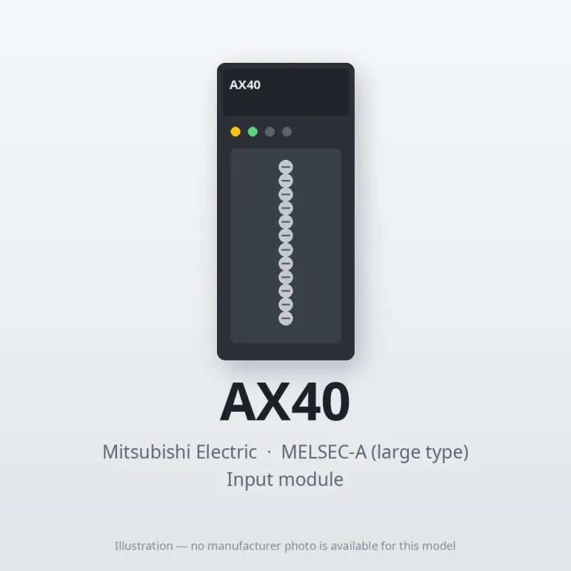 AX40 Mitsubishi MELSEC-A Input module