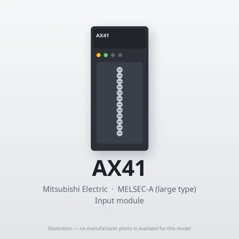 AX41 Mitsubishi MELSEC-A Input module