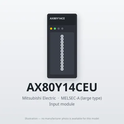 AX80Y14CEU Mitsubishi MELSEC-A Input module