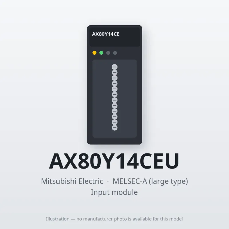 AX80Y14CEU Mitsubishi MELSEC-A Input module