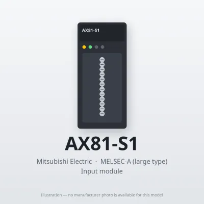 AX81-S1 Mitsubishi MELSEC-A Input module