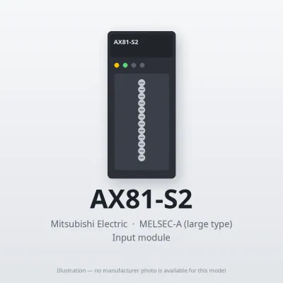 AX81-S2 Mitsubishi MELSEC-A Input module
