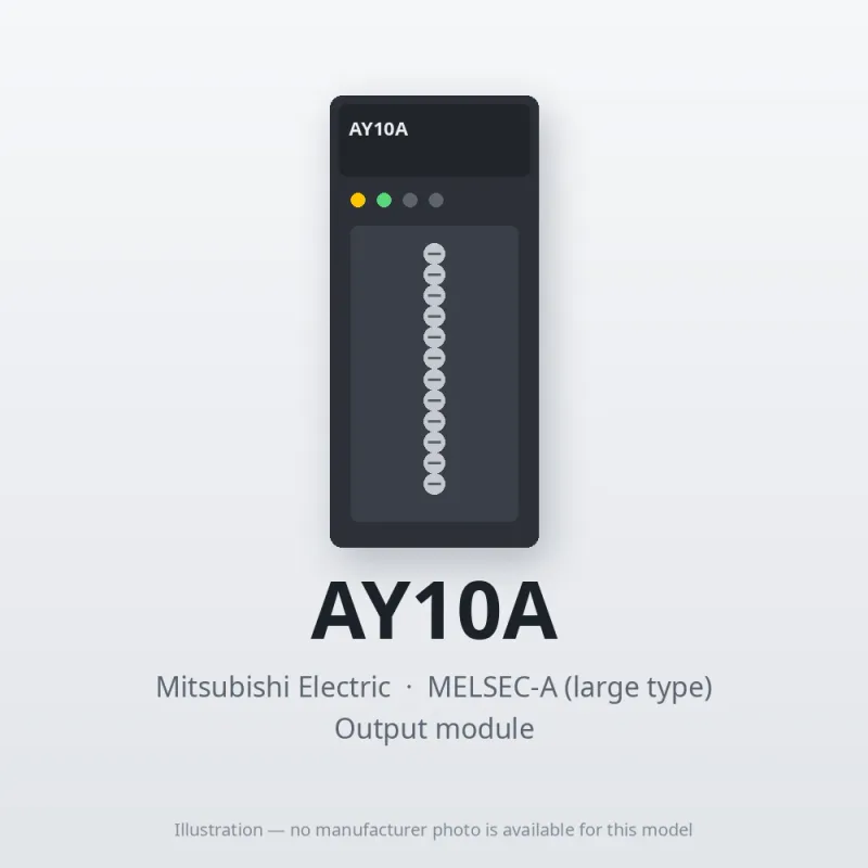 Mitsubishi Electric AY10A – Mitsubishi MELSEC-A Output module