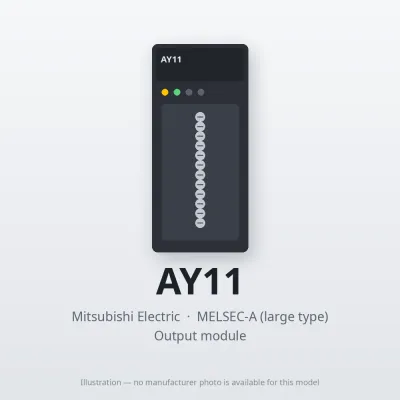 AY11 Mitsubishi MELSEC-A Output module