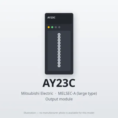 AY23C Mitsubishi MELSEC-A Output module