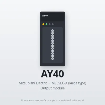 AY40 Mitsubishi MELSEC-A Output module