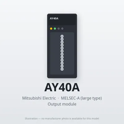 AY40A Mitsubishi MELSEC-A Output module