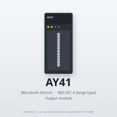 AY41 Mitsubishi MELSEC-A Output module