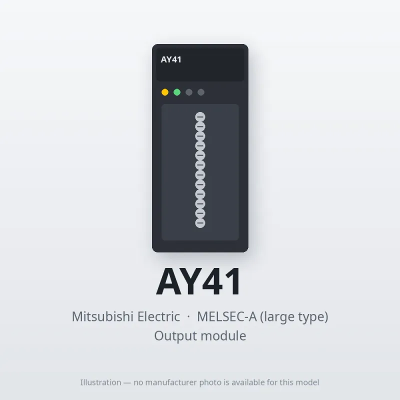 AY41 Mitsubishi MELSEC-A Output module