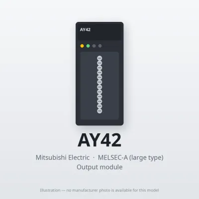 AY42 Mitsubishi MELSEC-A Output module