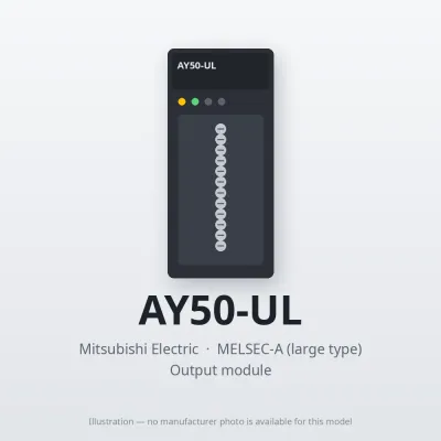 Mitsubishi Electric AY50-UL – Mitsubishi MELSEC-A Output module Mitsubishi Electric AY50-UL – Mitsubishi MELSEC-A Output module