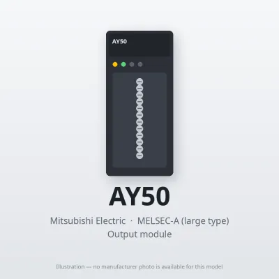 AY50 Mitsubishi MELSEC-A Output module