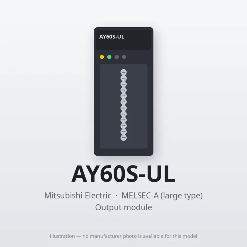 Mitsubishi Electric AY60S-UL – Mitsubishi MELSEC-A Output module