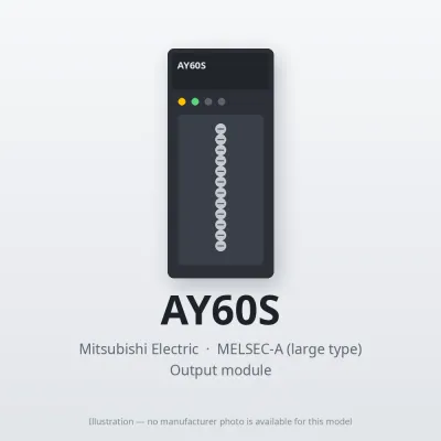 AY60S Mitsubishi MELSEC-A Output module