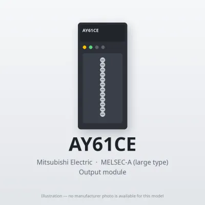 AY61CE Mitsubishi MELSEC-A Output module